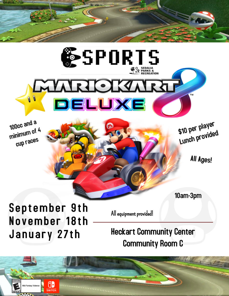 Mario Kart Tournament Sedalia Parks